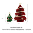 SHIBA Calderon Festive Mini Package Christmas Tree Decoration from SHIBA
