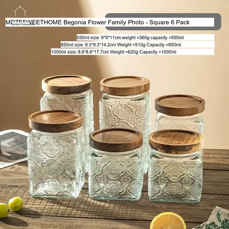 MH Zephyra Elegant Airtight Storage Jar from MH