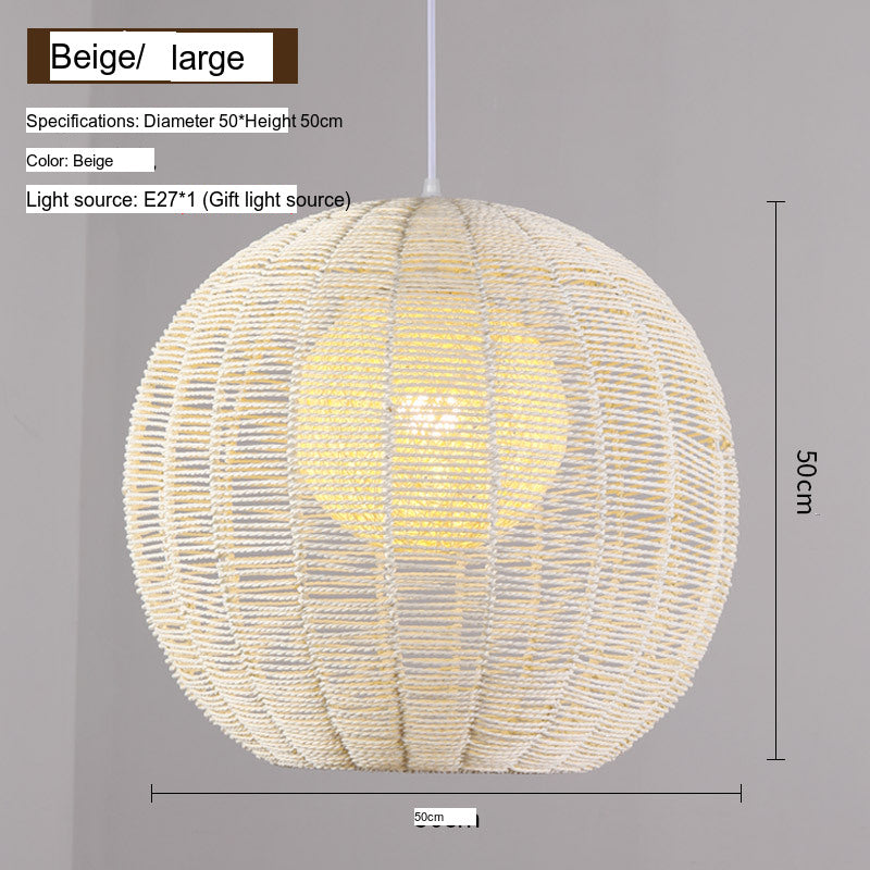 BOJI Kintaro Artistic Woven Lampshade Ceiling Lamp from BOJI