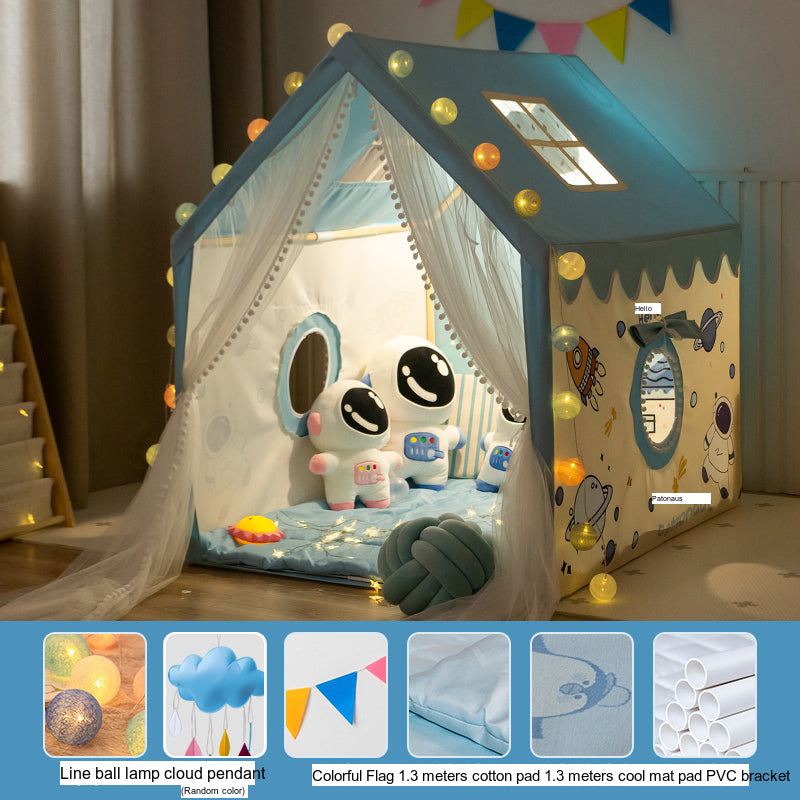 LITTLE DOVE Santiago Enchanted Indoor Castle Tent Playhouse from LITTLE DOVE
