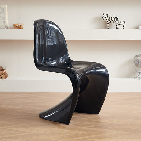 A&D Bartholomew Chic Stacking Plastic Dining Chair from A&D