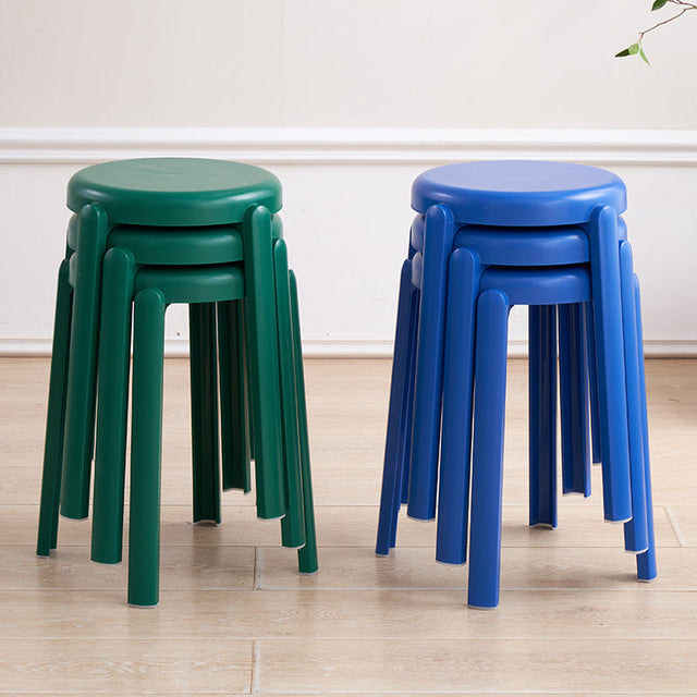 A&D Marcellus Durable Modern Round Stool from A&D