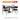 WEIMEI Zafiro Chic Minimalist Rock Table Set Bar Essentials from WEIMEI