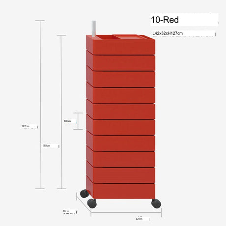 THOUGHTS Isadora Innovative Multi-layer Storage Cart from THOUGHTS