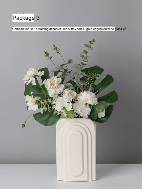 LIVETAI Isolde Elegant Nordic Art Ceramics Flower Relief Pack from LIVETAI