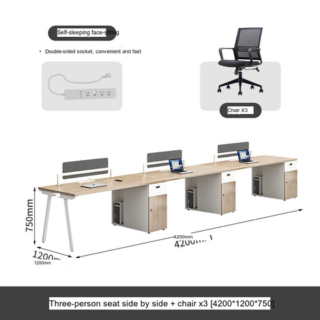 MUTINI Santiago Simple Design Office Desk Set from MUTINI