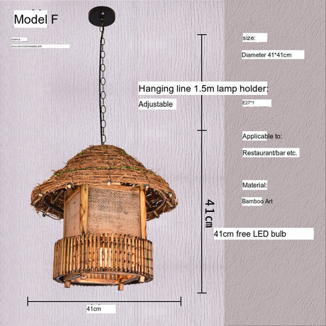 BOJI Melrose Vintage Elegant Rectangular Ceiling Lamp from BOJI