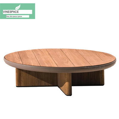 RATTAN SPACE Marisol Rustic Twin-Top Scandinavian Coffee Table from RATTAN SPACE