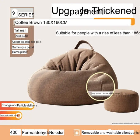 LEDONG Elowen Cozy Creative Bean Bag Chair from LEDONG