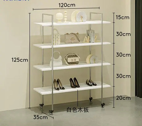 SM Liam Black Shoes and Clothing Stand from SM