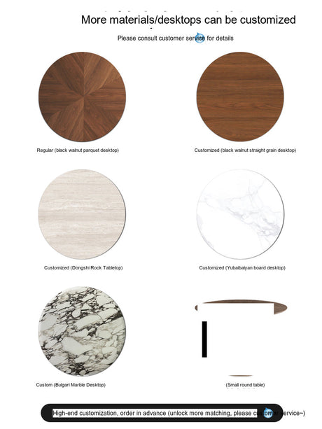 OROMA Isidora Retro Small Round Table Set from OROMA