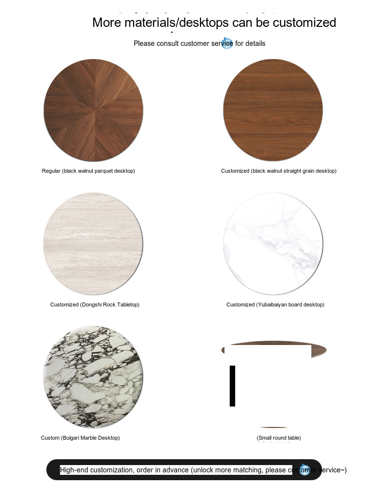 OROMA Isidora Retro Small Round Table Set from OROMA