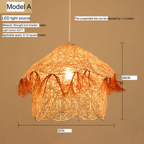 BOJI Kintaro Elegant Bamboo Chandeliers from BOJI