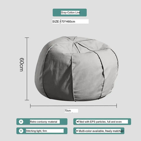 ABOUT WHITE Mistral Cozy Minimalist Tatami Chair from ABOUT WHITE