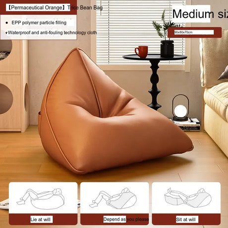 LEDONG Kenji Versatile Cozy Bean Bag Chair from LEDONG