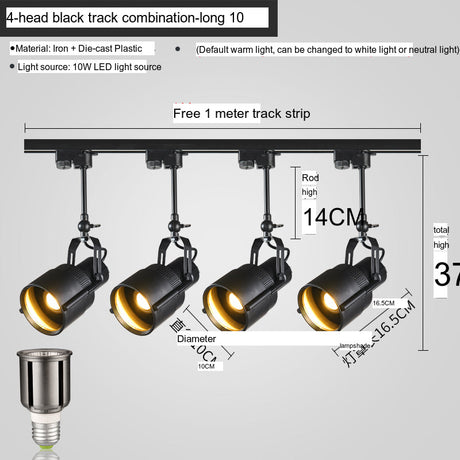 MODENG Retro Spotlight Bar Ceiling Light from MODENG