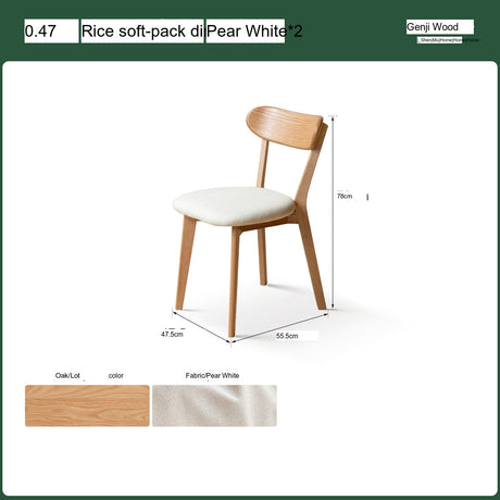 GENJI Hyun-Soo Scandinavian Natural Wood Highchair from GENJI