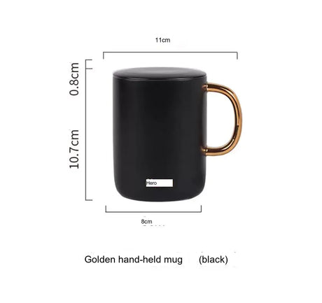 MH Taobao Elegant Insulated Glass Coffee Cup from MH