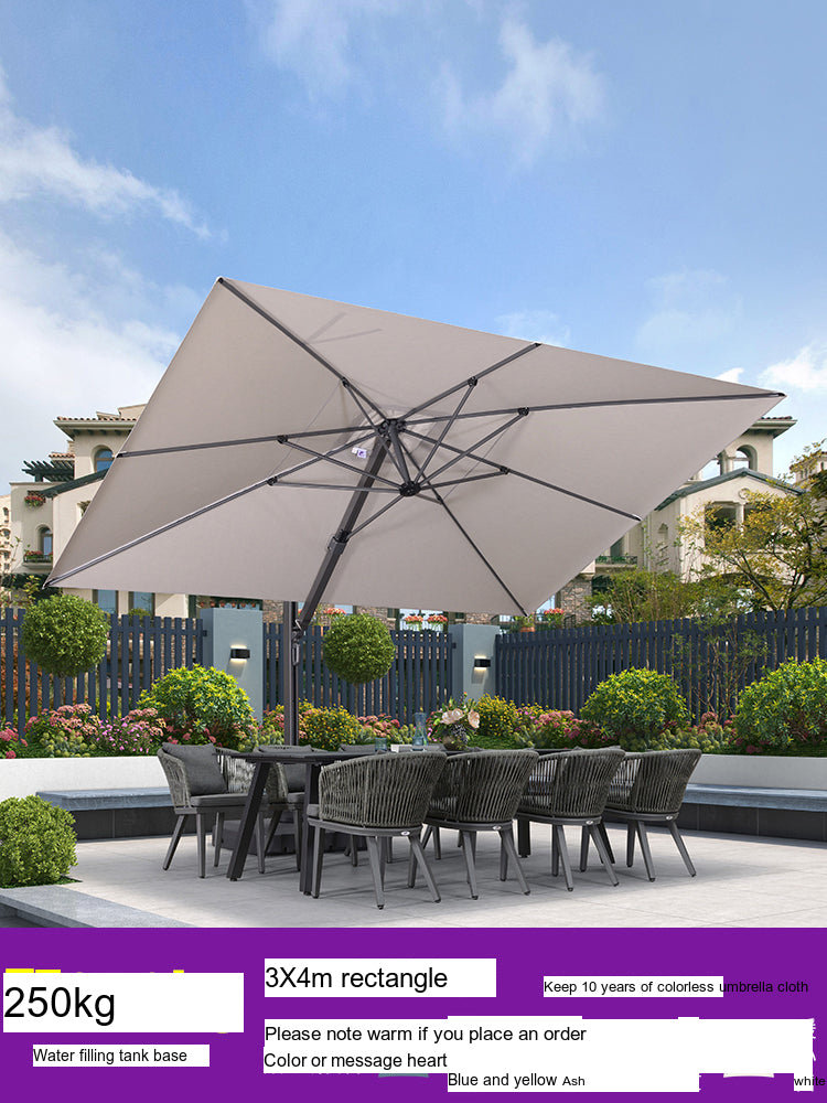 ZIYE Ryuichi Stylish Solar-Powered Umbrella Villa from ZIYE