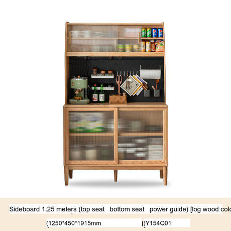 GENJI Akihiro Elegant Solid Wood High Cabinet from GENJI