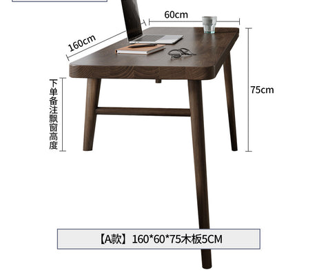 SUNX Solid Wood Short-Legged Desk from SUNX