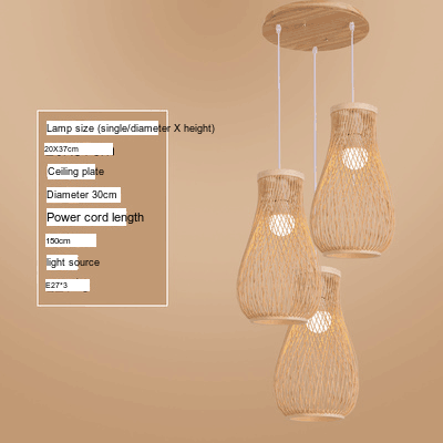 BOJI Haruki Elegant Japanese Ceiling Lamp from BOJI