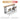 WEIMEI Santiago Chic Solid Wood Dining Set from WEIMEI