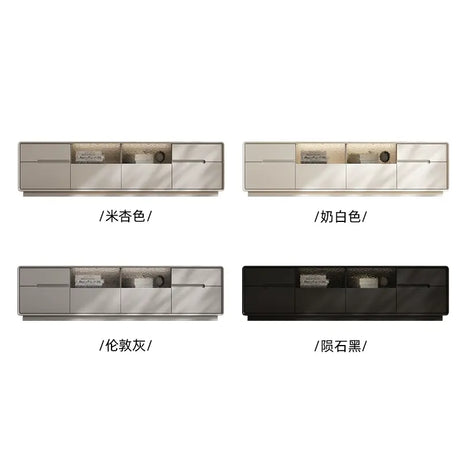 LINYUE Cassian Italian Minimalist Cream TV Cabinet from LINYUE
