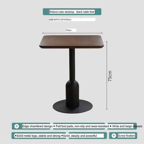 ABOUT WHITE Orenji Elegant Solid Wood Round Dining Table from ABOUT WHITE