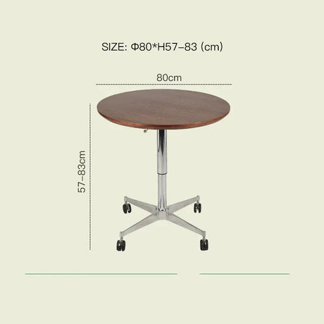 LAZYSPACE Zoey Solid Wood Lift Table from LAZYSPACE