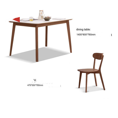 GENJI Harumi Elegant Solid Wood Long Table from GENJI