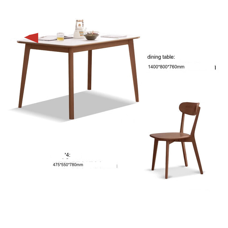GENJI Harumi Elegant Solid Wood Long Table from GENJI