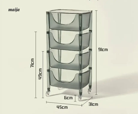 LAZYSPACE Ivy Acrylic Storage System from LAZYSPACE