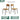 WEIMEI Langley Rustic Compact Square Dining Set from WEIMEI