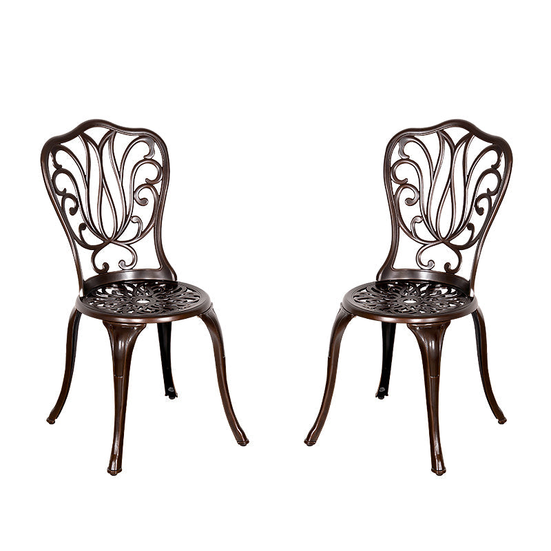 ZIYE Fujiko Elegant Wrought Iron 3-Piece Coffee Table Set from ZIYE