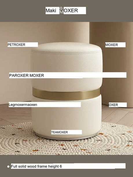 MOXER Kairo Elegant Rotating Makeup Stool from MOXER