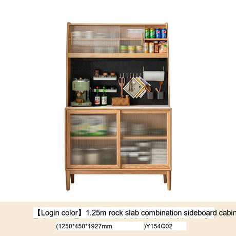 GENJI Akihiro Elegant Solid Wood High Cabinet from GENJI