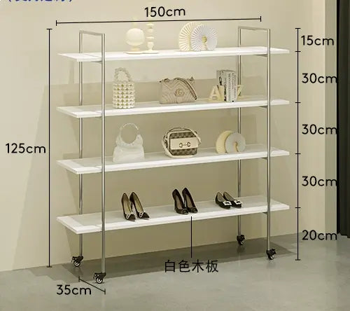 SM Liam Black Shoes and Clothing Stand from SM