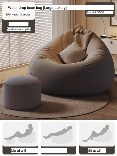 LEDONG Haruki Cozy Compact Recliner Chair from LEDONG