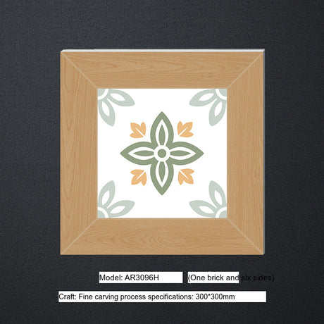 LOFTWELL Mistral Sleek Modern Small Tiles 300x300 Green Wall Tile from LOFTWELL