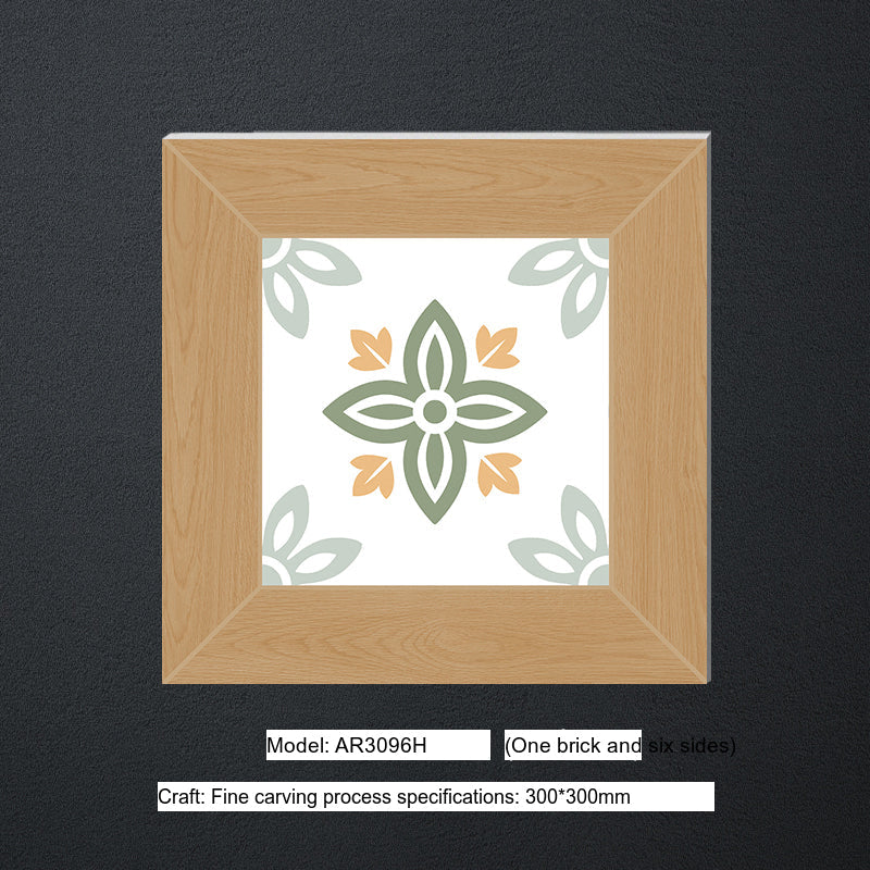 LOFTWELL Mistral Sleek Modern Small Tiles 300x300 Green Wall Tile from LOFTWELL