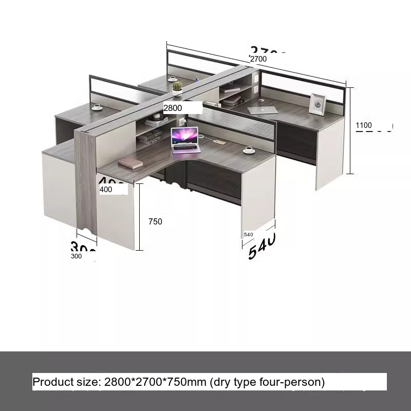 MUTINI Jasper Sleek Modern Office Desk Set from MUTINI