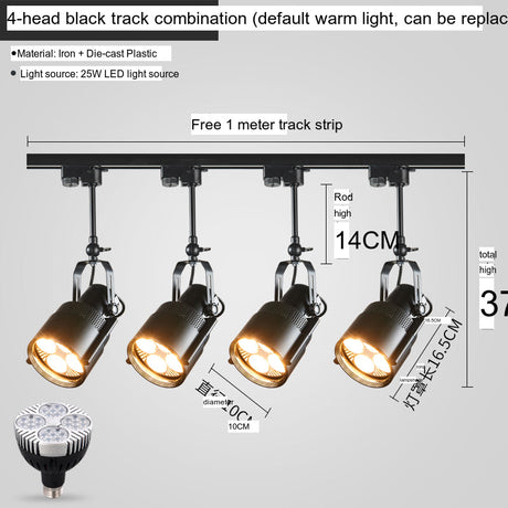 MODENG Retro Spotlight Bar Ceiling Light from MODENG