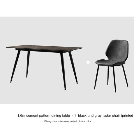 ABOUT WHITE Elowen Minimalist Cement Table Set from ABOUT WHITE
