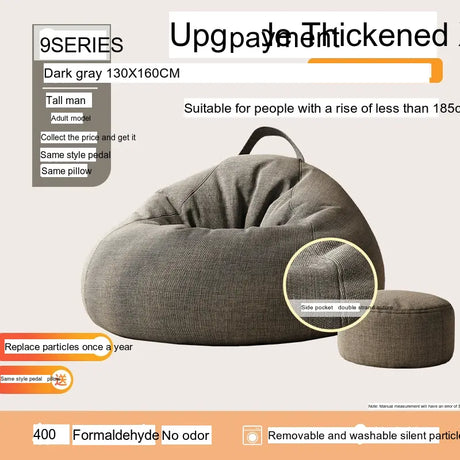 LEDONG Elowen Cozy Creative Bean Bag Chair from LEDONG