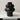 LIVETAI Isadora Elegant Black Ceramic Vase Decor from LIVETAI