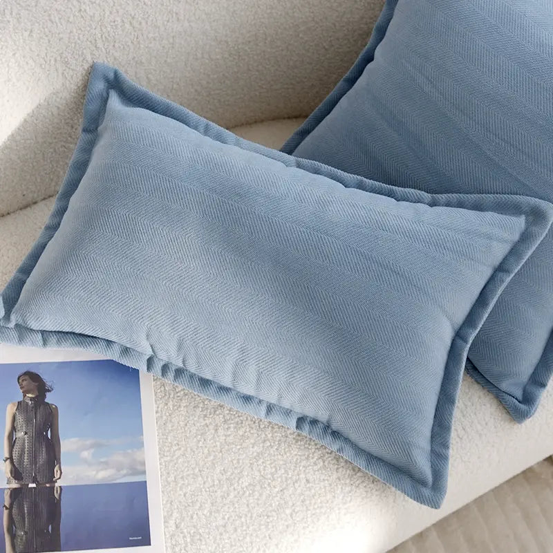 YOULI Astrid Cozy Plush Flowered Pillow Case from YOULI