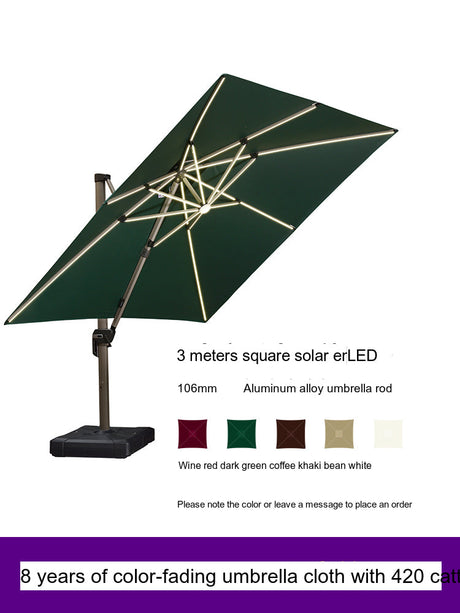 ZIYE Lirien Street Umbrella Solar Powered Villa from ZIYE