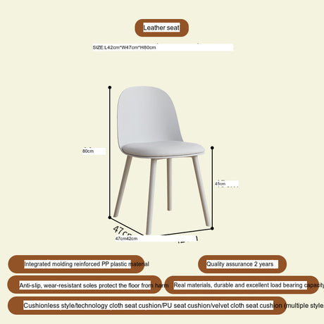 NIYE Aisling Sleek Modern Plastic High Chair from NIYE