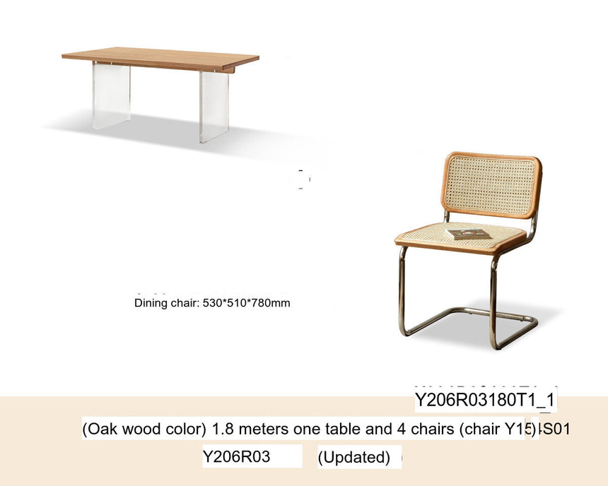 GENJI Haruto Elegant Cherrywood Dining Table from GENJI